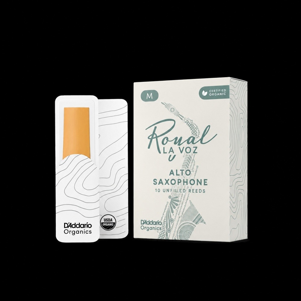 D'Addario La Voz Alto Saxophone Reeds Medium 10-Pack New RJC10MD